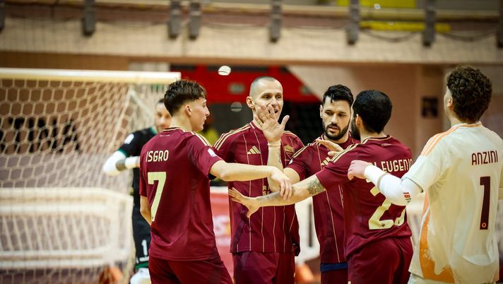 Roma 1927 Futsal, goleada al Sandro Abate: lo Sky Match finisce 11-3 Roma 1927 Futsal, goleada al Sandro Abate: lo Sky Match finisce 11-3 - immagine 1