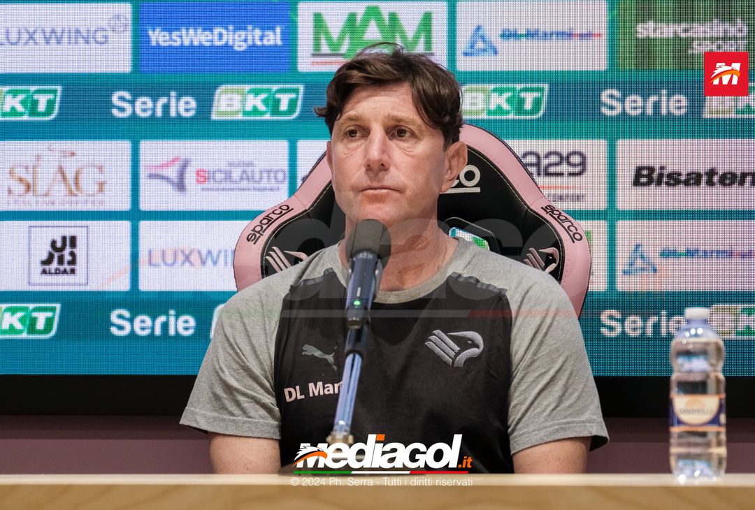 FOTO PALERMO, verso il Venezia: mister Mignani in sala stampa al CFA (GALLERY) - immagine 4