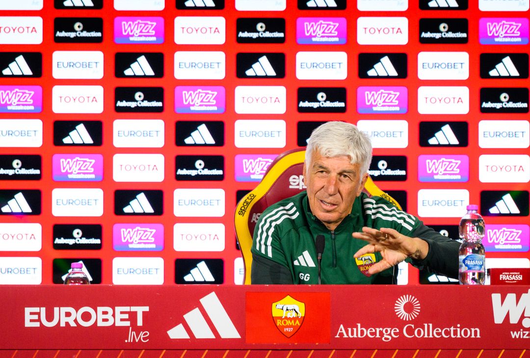 Roma-Fiorentina, la conferenza stampa di Gasperini – FOTOGALLERY - immagine 6