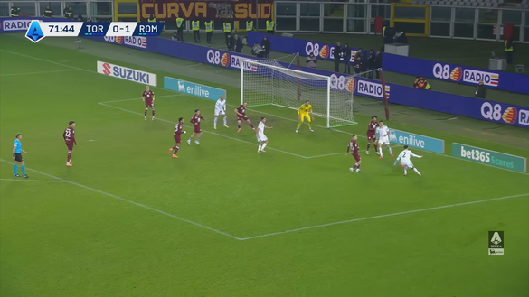 Torino-Roma 0-2, l’analisi dei gol: Tameze sbaglia l’intervento difensivo- immagine 7