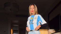 VIDEO / Lautaro Martinez da Pallone d’Oro, la moglie Agus non è da meno: è la sua prima fan
