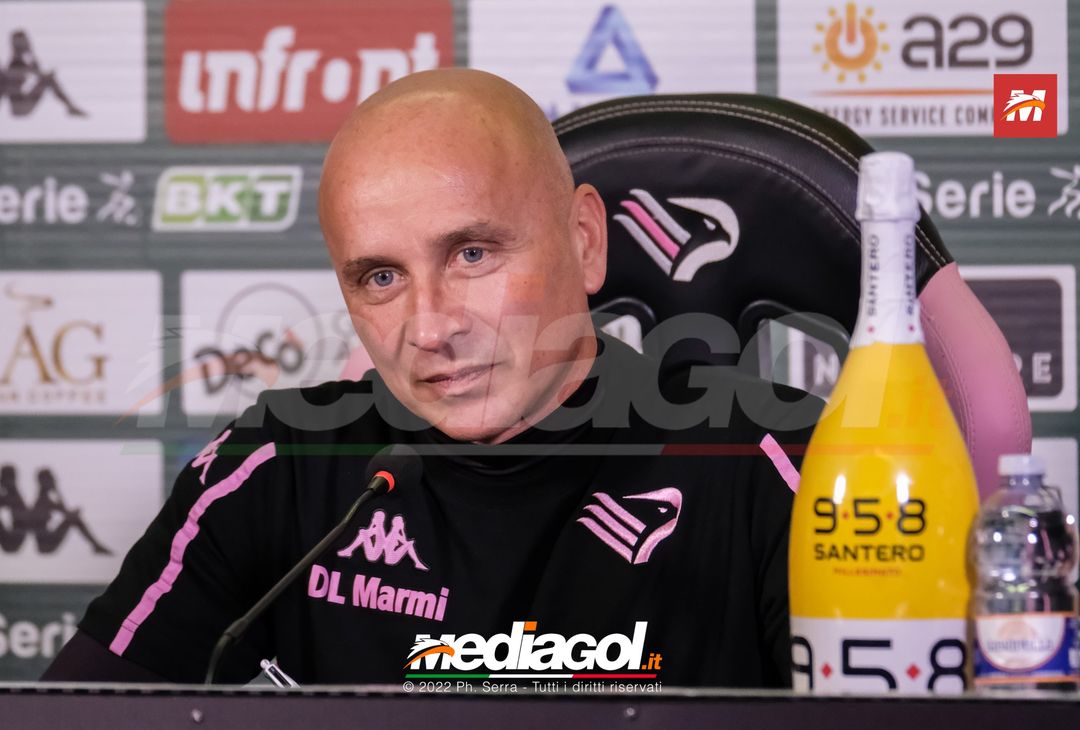 FOTO PALERMO, verso il Venezia: Mister Corini in conferenza stampa (Gallery)- immagine 1
