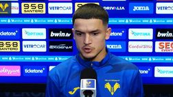 Zanetti e Belahyane dopo Verona-Milan 0-1