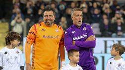 Frey a Batistuta: “Quanto sarebbe stato bello giocare con te. Grazie Firenze”