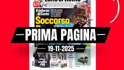 Prima pagina Corriere dello Sport: “Inter, 6 gol dalle riserve per Chivu: il doppio del Milan”