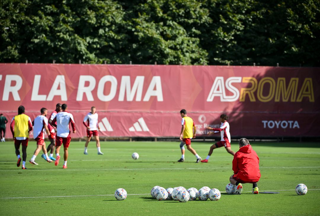 Trigoria, la rifinitura alla viglia della sfida contro il Monza – FOTO GALLERY - immagine 3