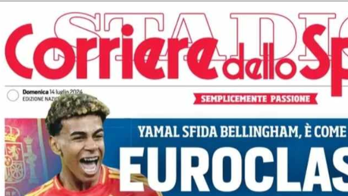 PRIMA PAGINA CORRIERE DELLO SPORT OGGI: “Greenwood: ultimatum della Lazio. Euroclasico” - immagine 1