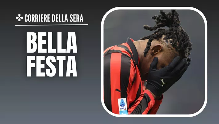 Rafael Leao AC Milan Milan-Genoa 0-0 Serie A 2024-2025