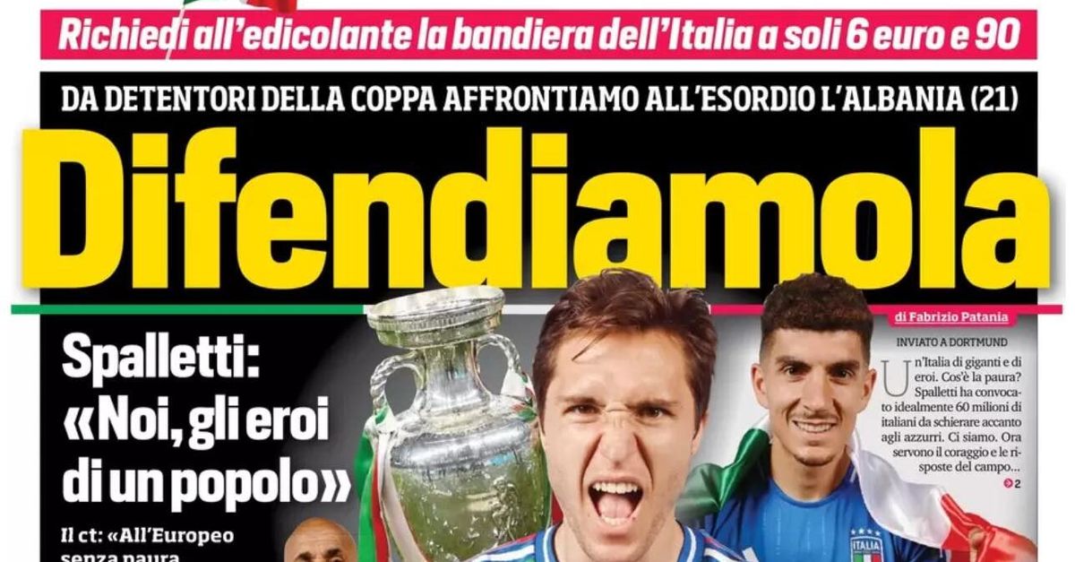 PRIMA PAGINA CORRIERE DELLO SPORT OGGI: “Buongiorno, Il Napoli Avanza ...