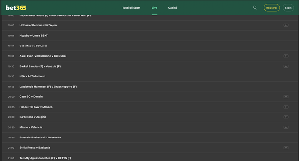 Calendario live Bet365 EuroLega, Hapoel-Monaco: diretta tv e streaming live del match- immagine 2