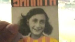 Vergogna al derby di Avellino: sugli spalti la foto di Anna Frank con la maglia del Benevento!