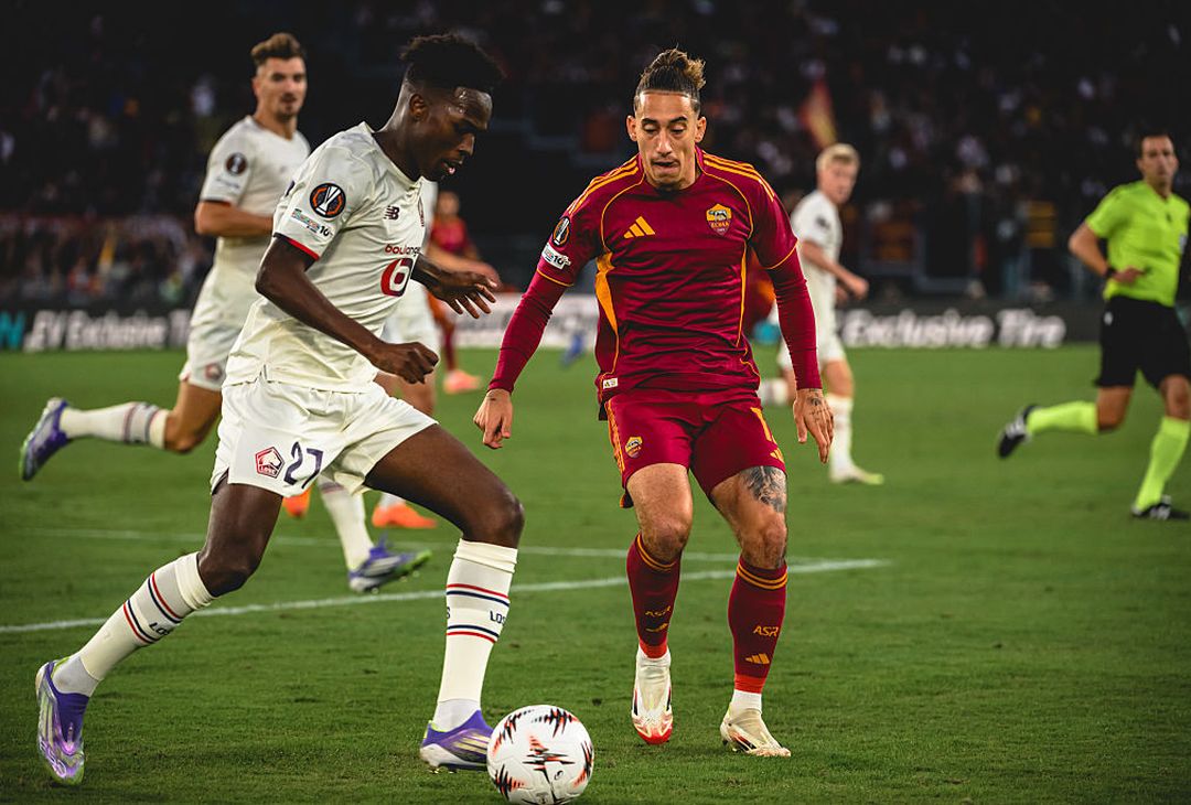 Roma-Lille 0-1 FOTO GALLERY - immagine 15