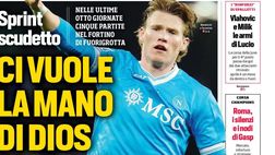 Prime pagine giornali sportivi oggi: il Napoli sui media