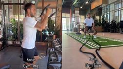VIDEO / Hakan Calhanoglu in vacanza ma senza battere la fiacca: il turco spinge in palestra