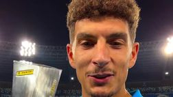 VIDEO Di Lorenzo “Man of the Match” di Napoli-Roma: il videomessaggio per i tifosi