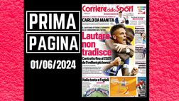 Prima pagina Corriere dello Sport: “Inter, Lautaro non tradisce”
