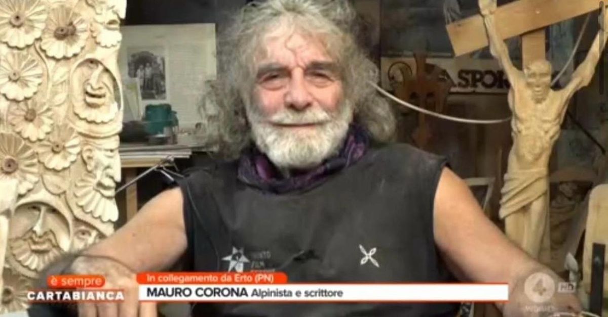 Mauro Corona: “De Laurentiis mi ha chiesto 600 mila euro di danni, andrò in galera e…”