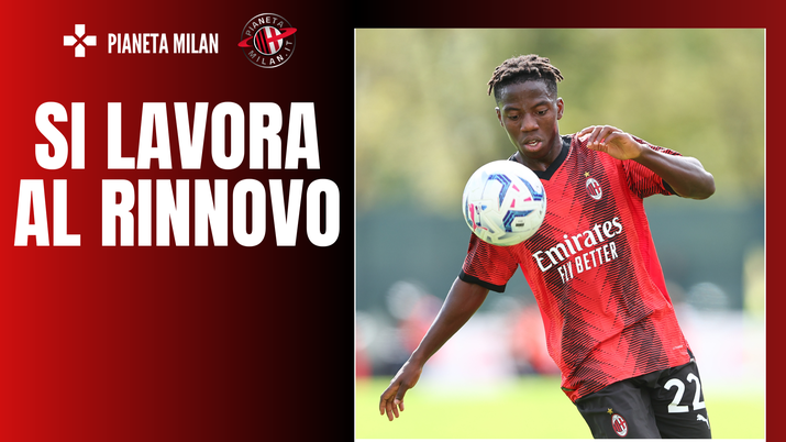 Victor Eletu, centrocampista del Milan primavera (getty images)