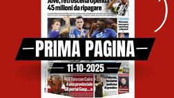 Prima pagina Tuttosport: scende il campo l’Italia di Gattuso