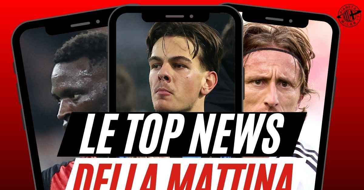 Top News Calciomercato Milan: Modric c’è. Tutto su Jashari, Boniface e i terzini Top News Calciomercato Milan: Modric c’è. Tutto su Jashari, Boniface e i terzini
