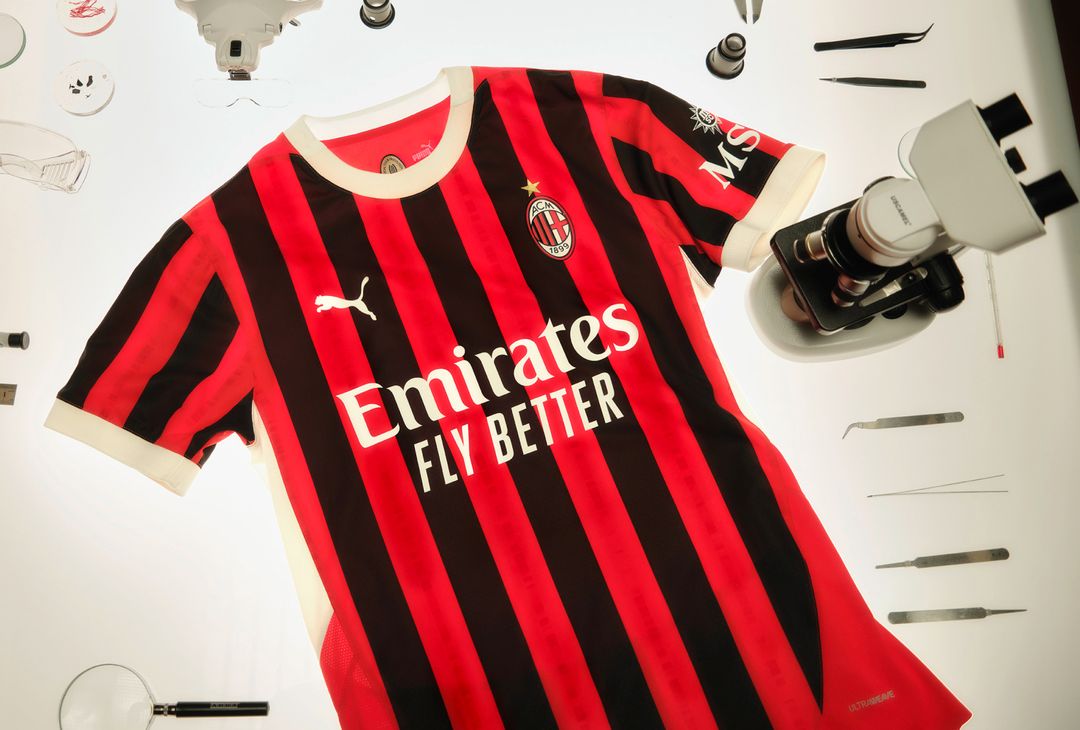 Nuova prima maglia AC Milan 2024-2025 PUMA