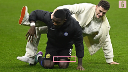 VIDEO Inter-Udinese: Thuram, ma che fai? Lo sgambetto a Pavard diventa virale