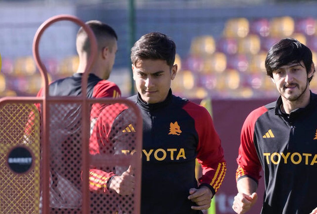 Roma, la rifinitura alla vigilia del match con lo Slavia – FOTO GALLERY - immagine 29