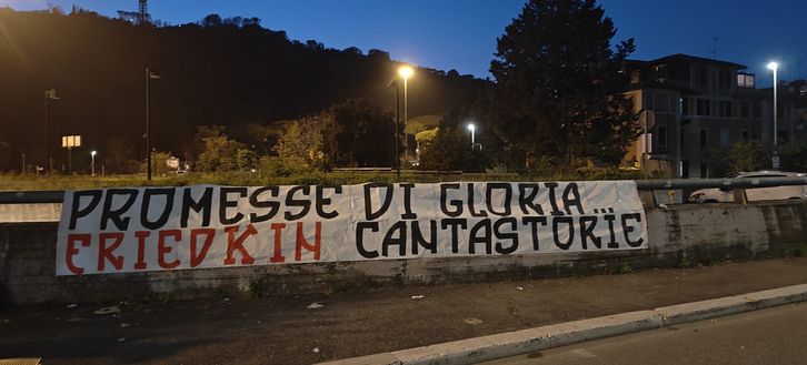 Esonero Juric, striscioni contro squadra e società: “Traditori, via da Roma”- immagine 5