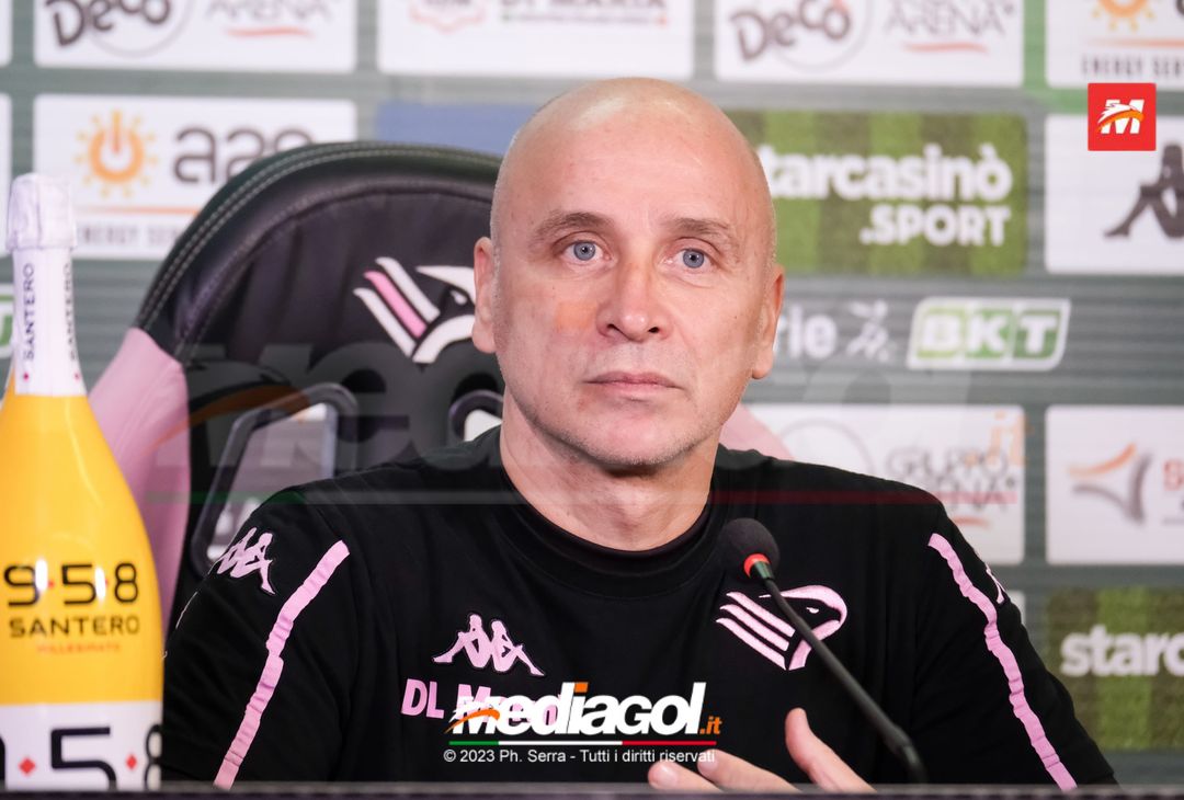 FOTO PALERMO, verso il Frosinone: la conferenza stampa di Eugenio Corini (GALLERY) - immagine 18