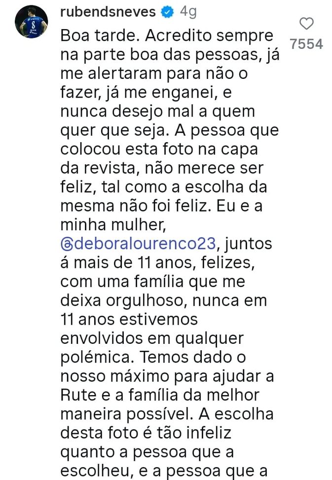 Moglie Diogo Jota e Neves in prima pagina: il giocatore dell’Al-Hilal su tutte le furie- immagine 3