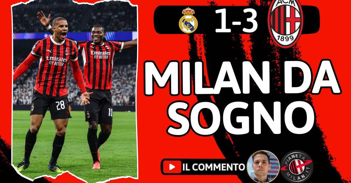 Real Madrid Milan 1 3, il Derby d’Europa a noi! Un Rafa Leao gigantesco