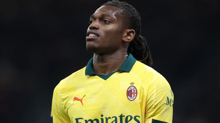 Rafael Leao (attaccante AC Milan), qui durante Milan-Atalanta 2-3 (Serie A 2025-2026) | News (Credits foto: Getty Images) Rafael Leao, attaccante AC Milan, qui durante Milan-Atalanta 2-3 di Serie A