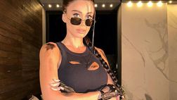 Diletta Leotta e il suo travestimento per Halloween: eccola in versione Lara Croft
