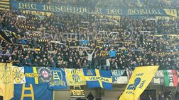 DERBY, CURVA SUD VICINA A QUOTA 5000