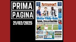 Prima pagina Tuttosport: tra Europa e calcio italiano