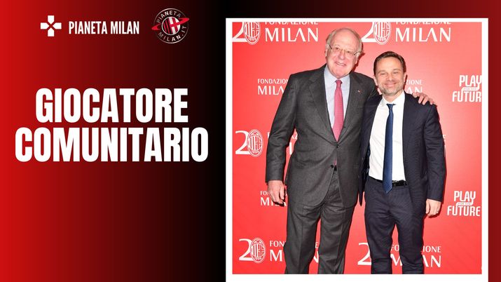 Giorgio Furlani e Paolo Scaroni, amministratore delegato e presidente del Milan (getty images)