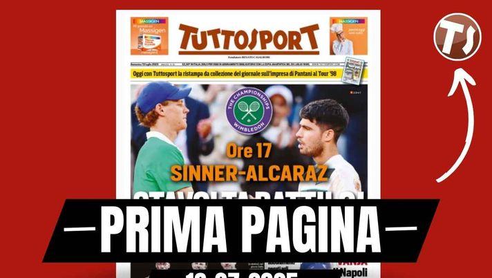 Prima pagina Tuttosport: Milan, abbonamenti negati agli ultrà sgraditi