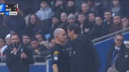 VIDEO / Fonseca, ma che fai? Testa a testa con l’arbitro dopo l’espulsione