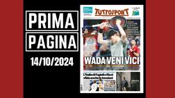 Prima pagina Tuttosport: “L’Italia di Fagioli e Ricci sfida anche le tensioni”