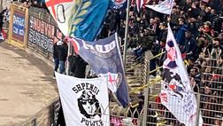 Torres, al derby striscione pro-Shpendi: aveva tentato di aggredire il portiere dell’Olbia…