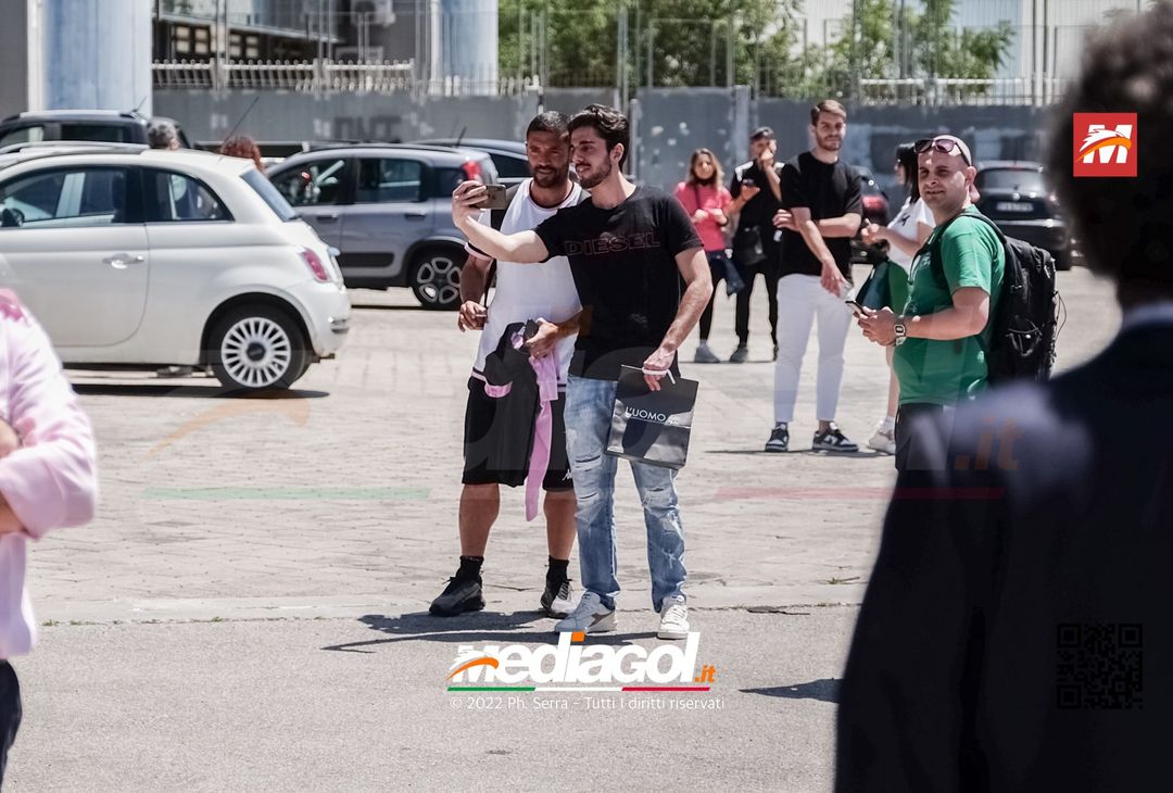 FOTO Palermo, Brunori e compagni in partenza per Chiavari: la gallery - immagine 66