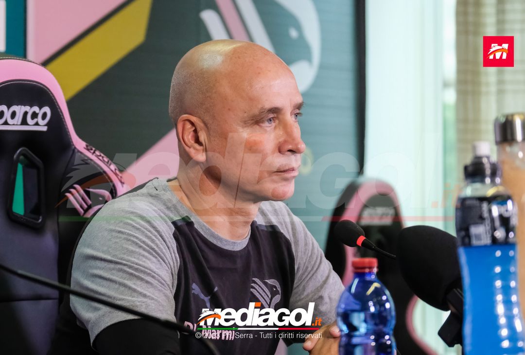 FOTO PALERMO, verso il Parma: la conferenza stampa di Eugenio Corini (GALLERY) - immagine 8