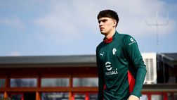 Bartesaghi in gruppo oggi a Milanello: a disposizione per il derby