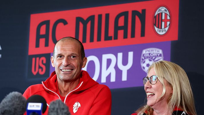allegri-ritorno-milan-tournee-2025-perth-australia-conferenza-stampa