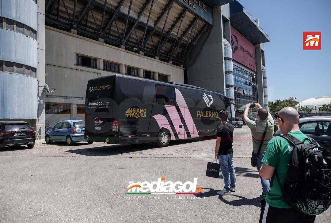 FOTO Palermo, Brunori e compagni in partenza per Chiavari: la gallery - immagine 54