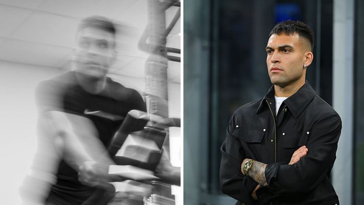 Lautaro al lavoro per tornare presto. Ieri era a San Siro con i suoi compagni - immagine 1