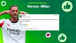 Verona-Milan 0-1, le reazioni social dei tifosi: “Gioca come una provinciale”, “è l’anticalcio”