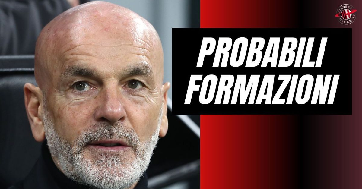 Udinese-Milan, possible Rossoneri lineup: Pioli with few doubts