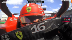 Leclerc, cos’è successo nel giro di formazione del GP Brasile