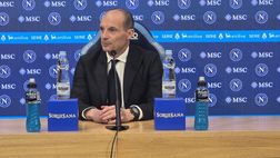 Allegri in conferenza: “Partita tutto sommato equilibrata, abbiamo subito poco dal Napoli”